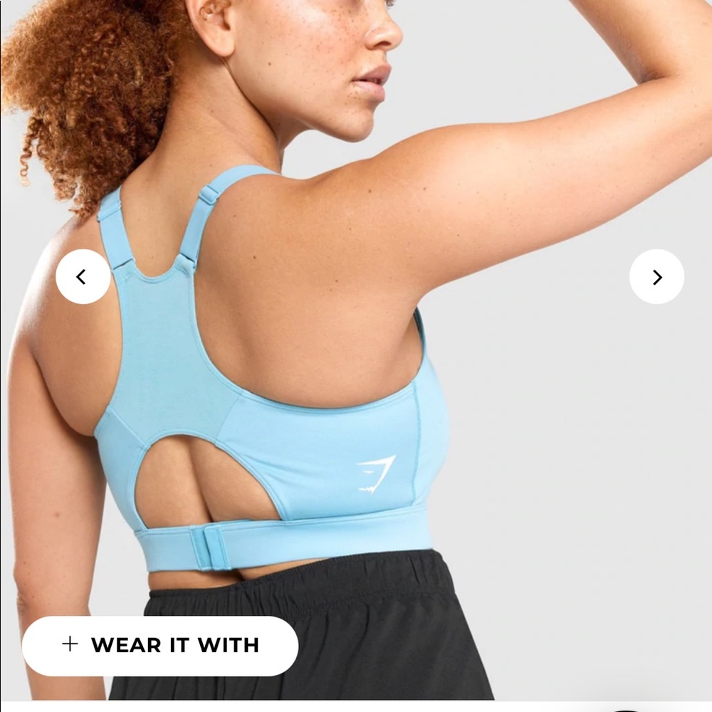 GYMSHARK Racerback Sports Bra - Picture 5 of 5